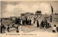Cayeux la plage et les cabines