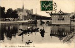 Amiens Depart des Hortillons à Amiens