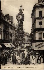 Amiens Horloge et Rue des Vergeaux à Amiens