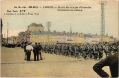 Amiens entrre des troupes allemandes à Amiens