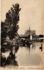 Amiens Paysage sur la Somme à Amiens