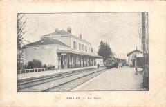 Belley - La Gare - Train En Gare -
																					01300 Belley
																			