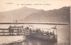 Aix Les Bains - Le Grand Port - Depart Du Bateau Pour Le Tour Du Lac Du B -
																					73100 Aix-les-Bains
																			