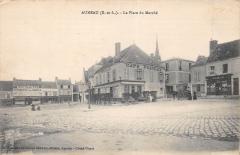 Auneau - La Place Du Marche -
													28 Eure et Loir
												