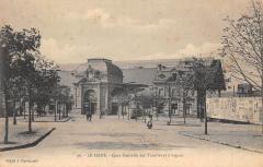Le Mans - Gare Centrale Des Tramways A Vapeur au Mans
