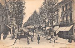Le Mans - L'Avenue Thiers au Mans