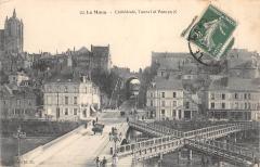 Le Mans - Cathedrale - Tunnel Et Pont En X -
																					72100 Le Mans
																			