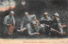 Camp De La Courtine - Les Mitrailleurs à La Courtine