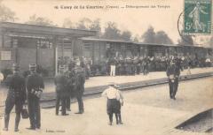 Camp De La Courtine - Debarquement Des Troupes -
																					23100 La Courtine
																			
