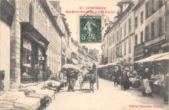 Compiegne - Rue Saint Corneille - Jour De Marche -
																					60200 Compiègne
																			