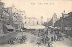 Flers - La Place De L'Hotel De Ville -
																					61100 Flers
																			