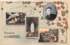 Souvenir De Lourdes - Photographie D'Une Femme A L'Interieur -
																					65100 Lourdes
																			