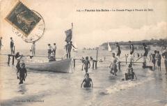 Fouras Les Bains - La Grande Plage A L'Heure Du Bain à Fouras