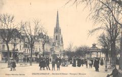 Chatellerault - Boulevard Blossac - Kiosque A Musique à Châtellerault