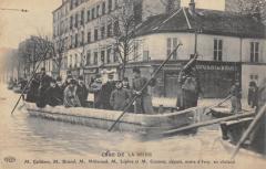 Crue Seine - M.fallieres  - Briand - Millerand - Lepine Coutant A Ivry