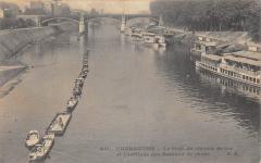 Charenton - Le Pont Du Chemin De Fer - Enfilade Des Bateaux De Peche -
																					94220 Charenton-le-Pont
																			