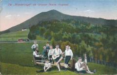 Le Groupe Wandervögel au Grand Donon (Vosges) -
													67 Bas Rhin
												