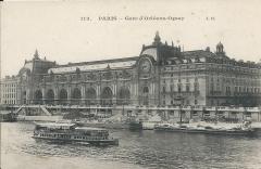 Gare d'Orléans-Orsay -
																					75001 Paris 1er
																			