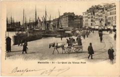 Marseille Quai du vieux port à Marseille