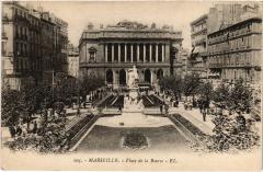 Marseille Place de la Bourse à Marseille