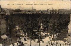 Marseille Perspective des Allees de Meilhan à Marseille