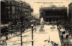 Marseille Place de la Bourse à Marseille