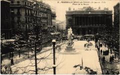 Marseille Place de la Bourse à Marseille