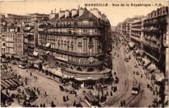 Marseille Rue de la Repulique à Marseille