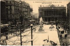 Marseille Place de la Bourse à Marseille