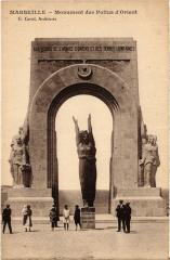 Marseille Monument des Poilus d'Orient à Marseille