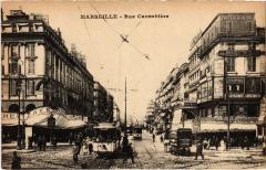 Marseille Rue Cannebiere à Marseille