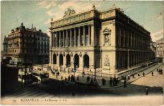 Marseille la Bourse à Marseille