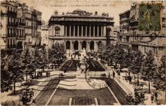 Marseille la Bourse et le Square à Marseille