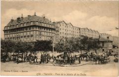 Marseille Place de la Joliette er les docks à Marseille
