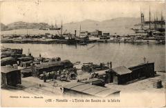 Marseille entree des Bassins de la Joliette à Marseille
