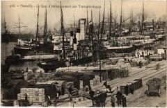Marseille Quai d'Embarquement des Messageries Maritimes à Marseille