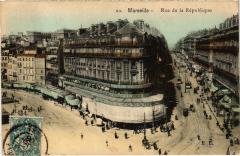 Marseille Rue de la Republique à Marseille