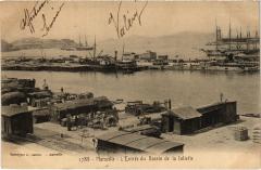 Marseille entree du Bassin de la Joliette à Marseille