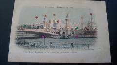 Paris - Exposition Universelle 1900 - Le Pont Alexandre Et Palais Des Ind à Paris