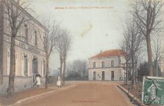 Arrou - Avenue Et Place De La Gare -
													28 Eure et Loir
												