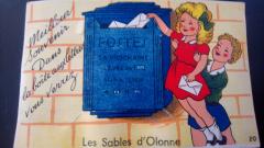 Sables D'Olonne - Jolie Cpa A Systeme De Depliant Decouvrant Diverses Vue
