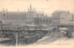 Saint Germain En Laye - La Gare Vue De La Terrasse -
																					78100 Saint-Germain-en-Laye
																			