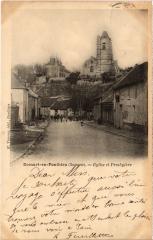 Domart en Ponthieu eglise et Presbytere à Domart-en-Ponthieu