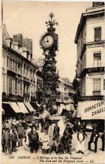 Amiens Horloge et Rue des Vergeaux à Amiens