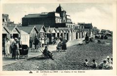 Cayeux le casino et les cabines