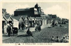 Cayeux le casino et les cabines