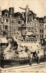 Abbeville Monument de l'Amiral Courbet à Abbeville