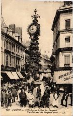 Amiens Horloge Rue des Vergeaux à Amiens