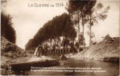Amiens Pont sur le Canal de la Somme à Amiens