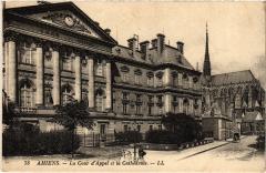 Amiens Cour d'Appel et la cathedrale à Amiens